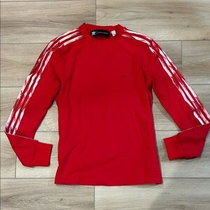 Adidas Danielle Cathari red top size S
